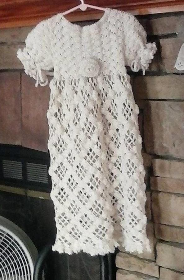 My first baby christening/baptism outfit