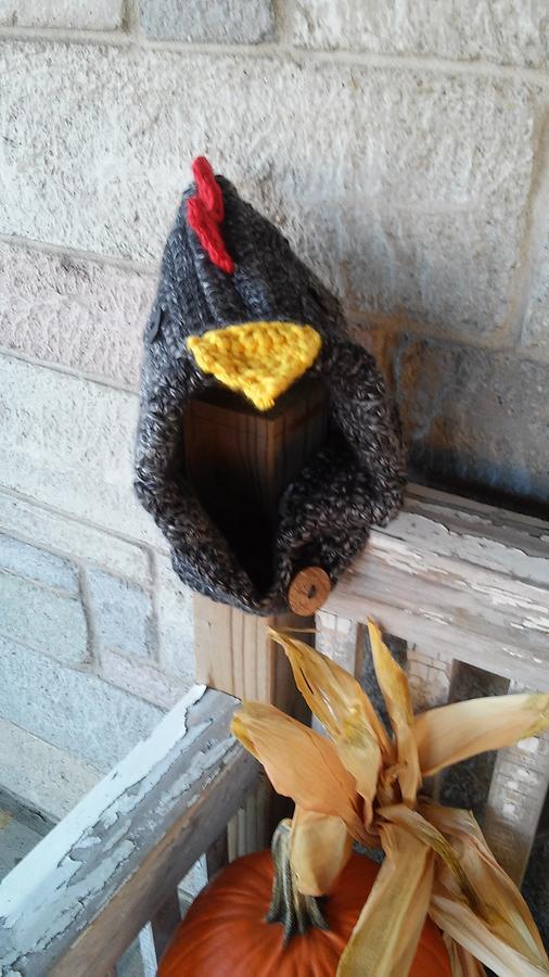 chicken hooded cowl