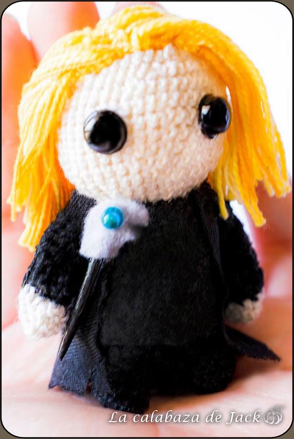 Lucius Malfoy Amigurumi - Harry Potter - La Calabaza de Jack