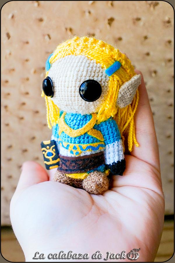 Zelda Amigurumi - La Calabaza de Jack