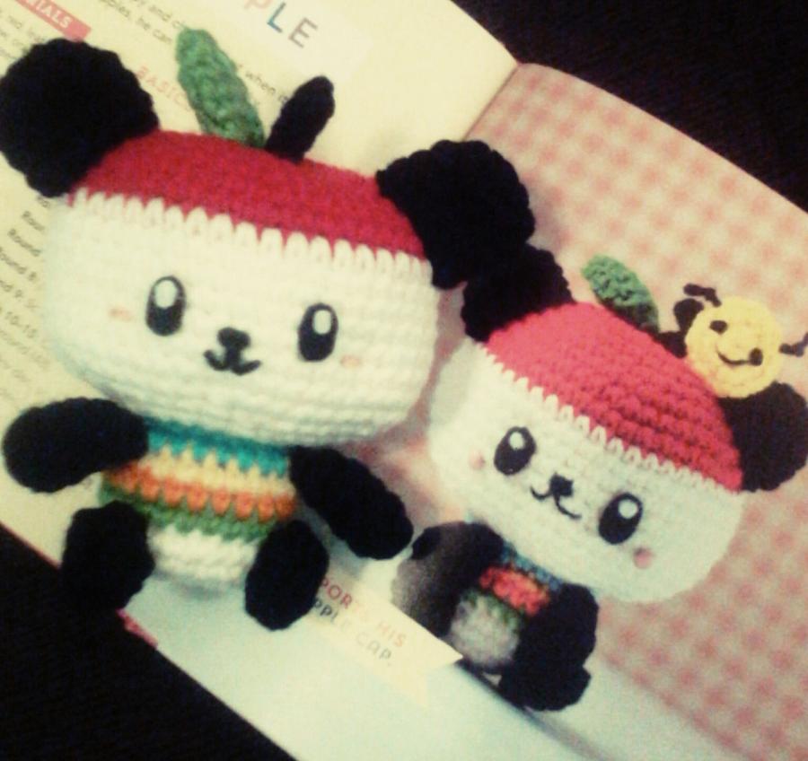 Pandapple Amigurumi 