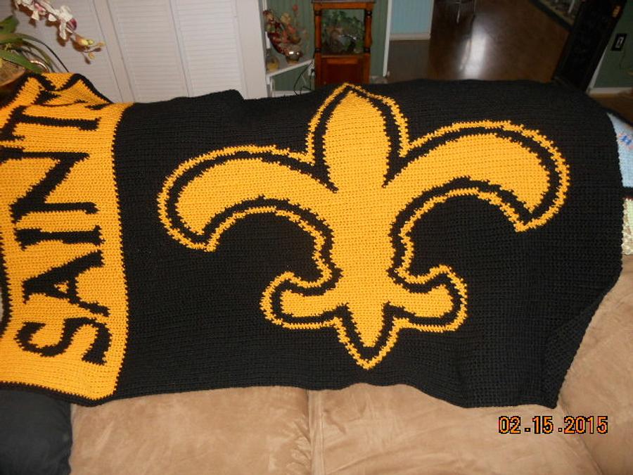 Saints afghan