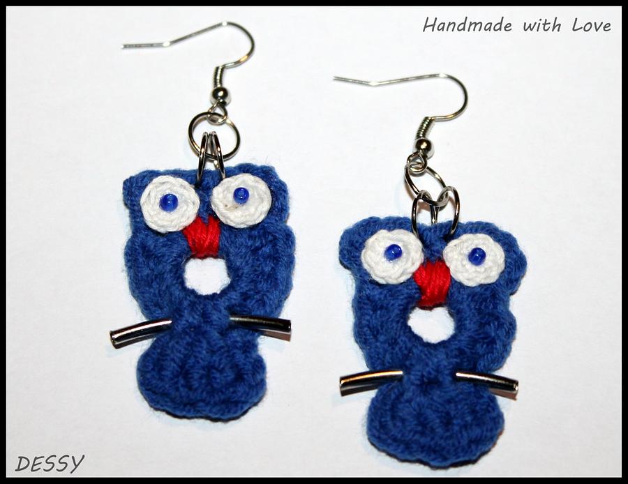 owl earrings