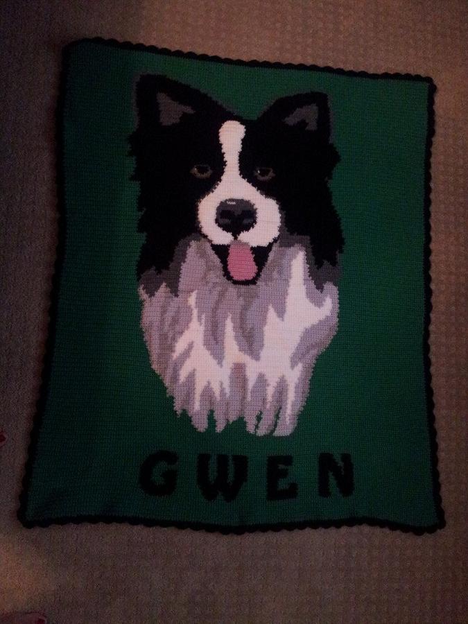 Border Collie Blanket