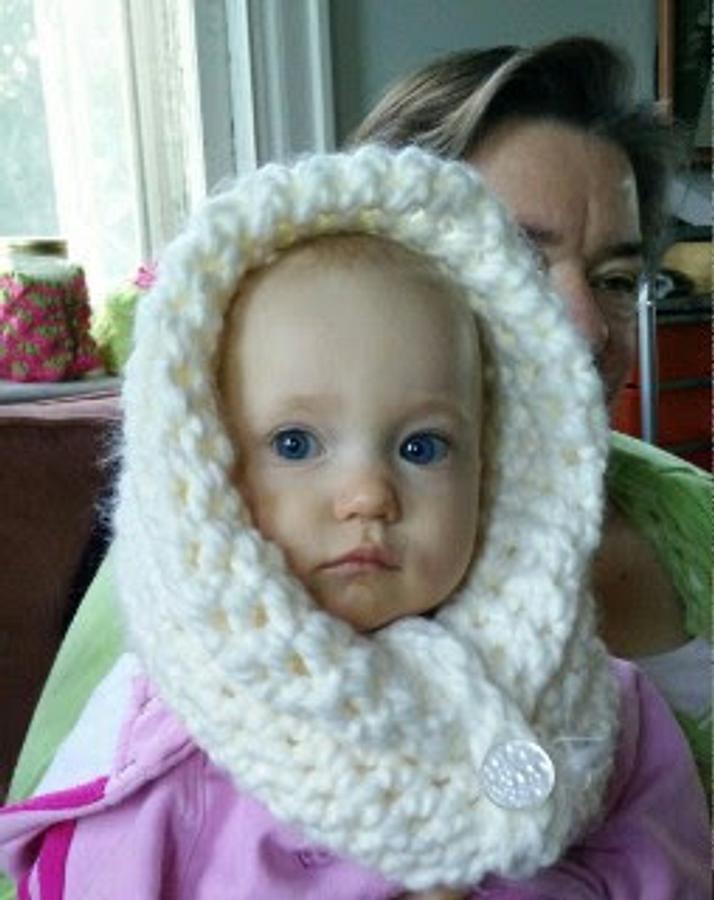 Toddler Scarf-Hood 