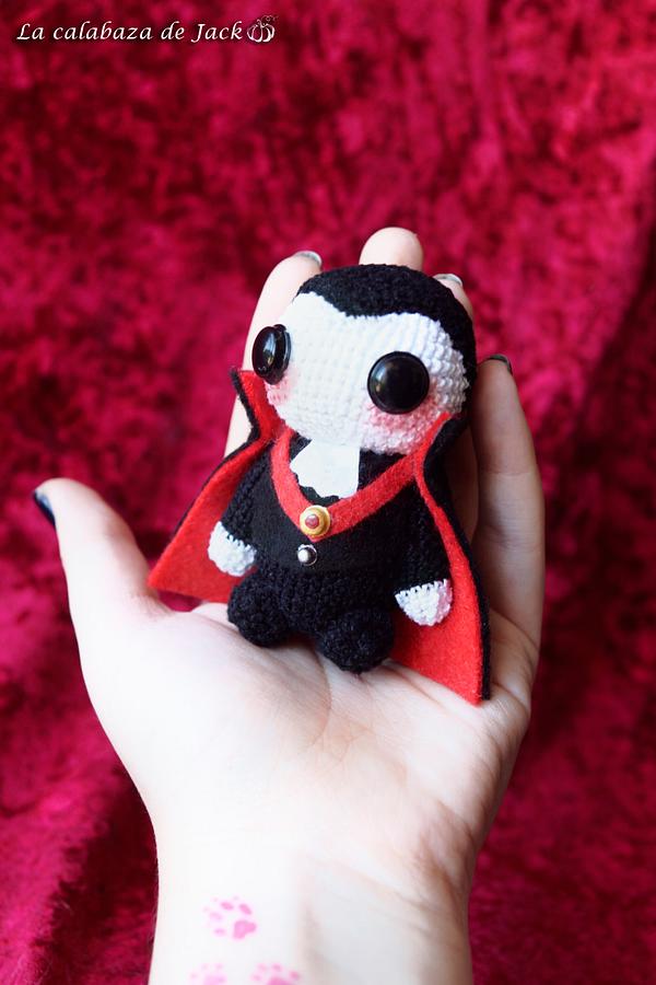 Dracula Amigurumi - La Calabaza de Jack