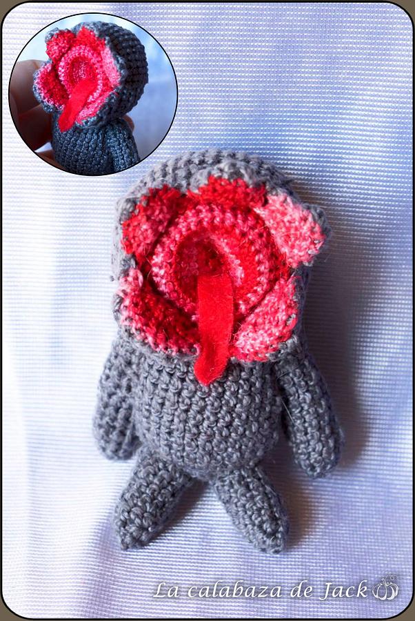 Demogorgon Amigurumi - Stranger Things - La Calabaza de Jack