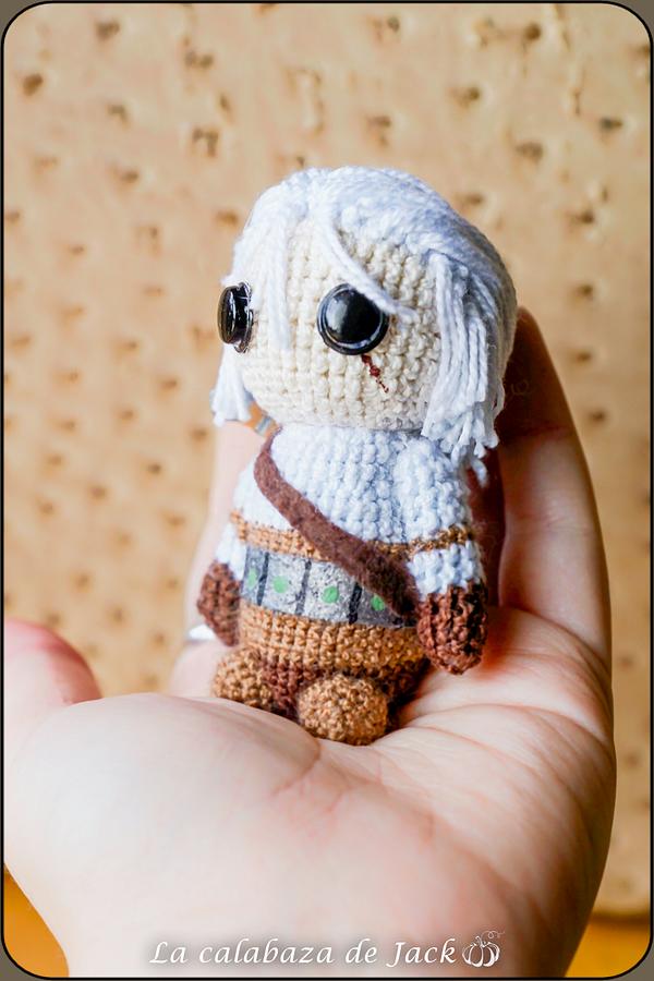 Ciri Amigurumi - The Witcher - La Calabaza de Jack