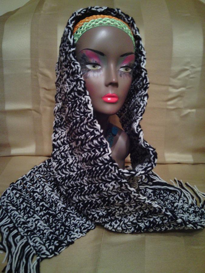 Black & White Scarf