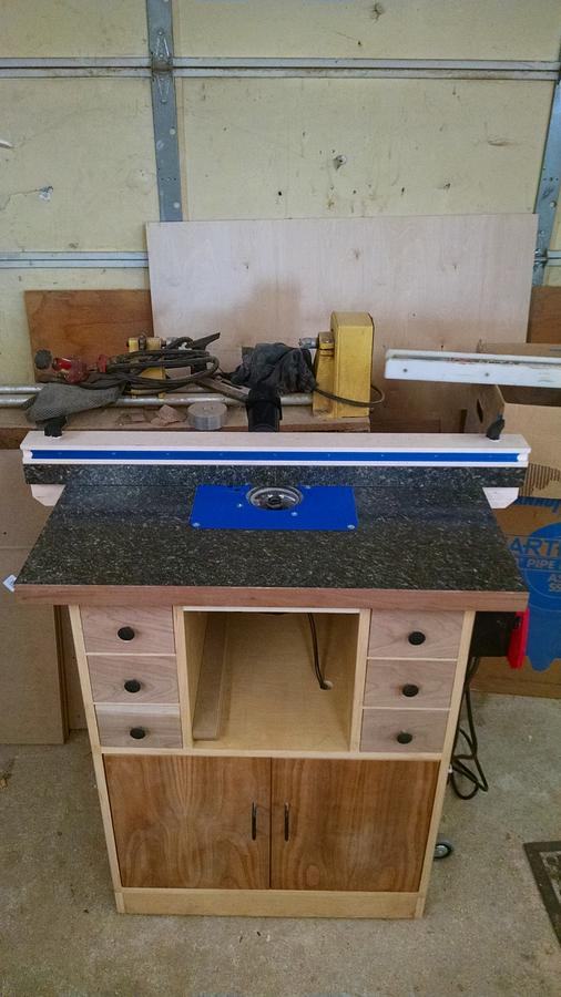 New Router table