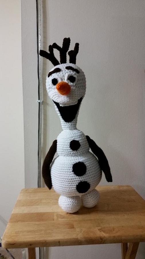 Olaf the snowman from Frozen