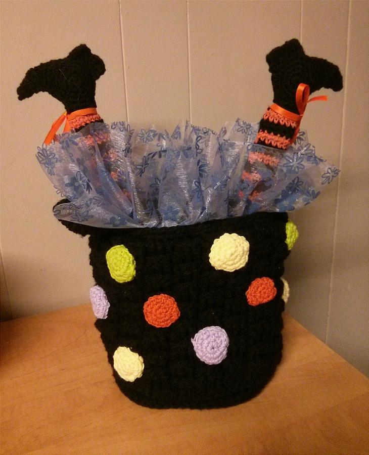 Halloween Candy Basket