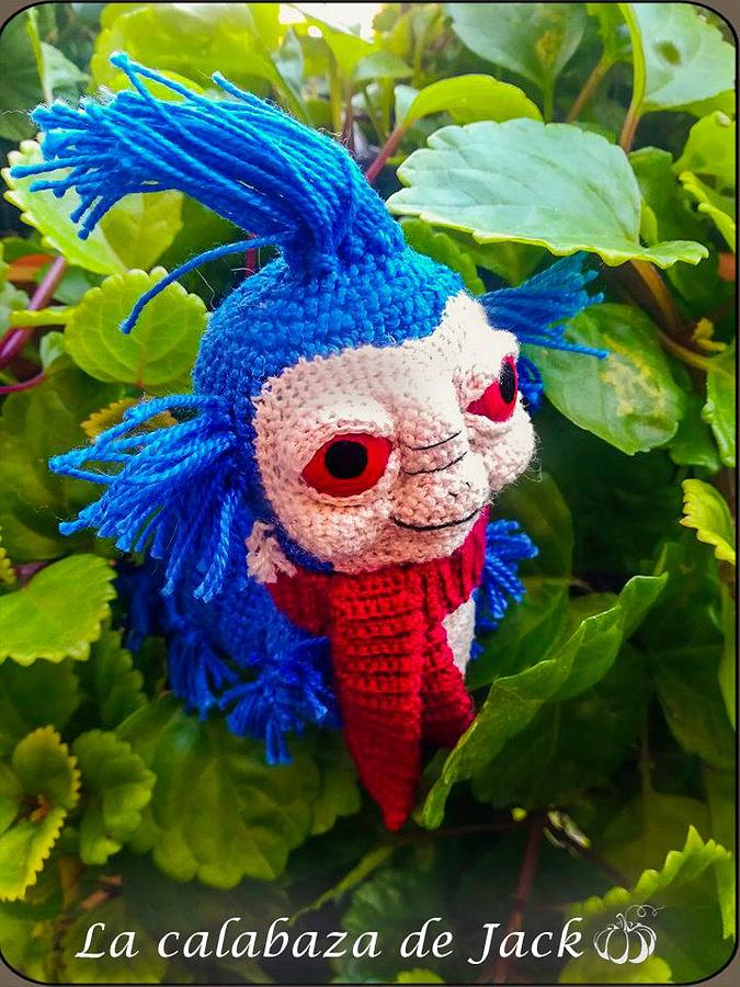 Labyrinth Worm Amigurumi - La Calabaza de Jack