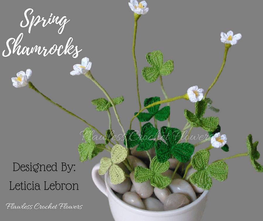 Crochet Spring Shamrocks