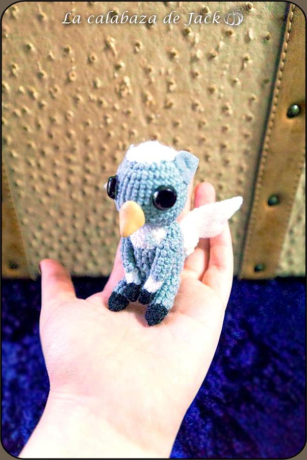 Buckbeak Amigurumi - Harry Potter - La Calabaza de Jack