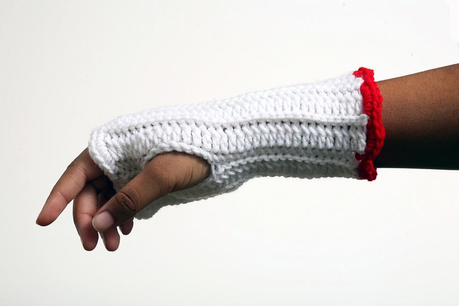 Fall/Winter Crochet Fingerless Womens Gloves