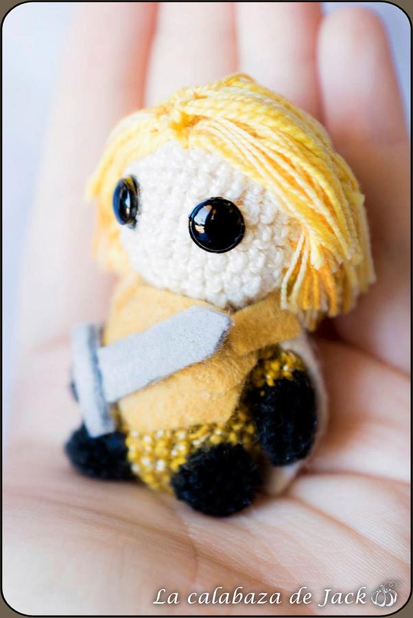 Jaime Lannister Amigurumi - Game of Thrones - La Calabaza de Jack