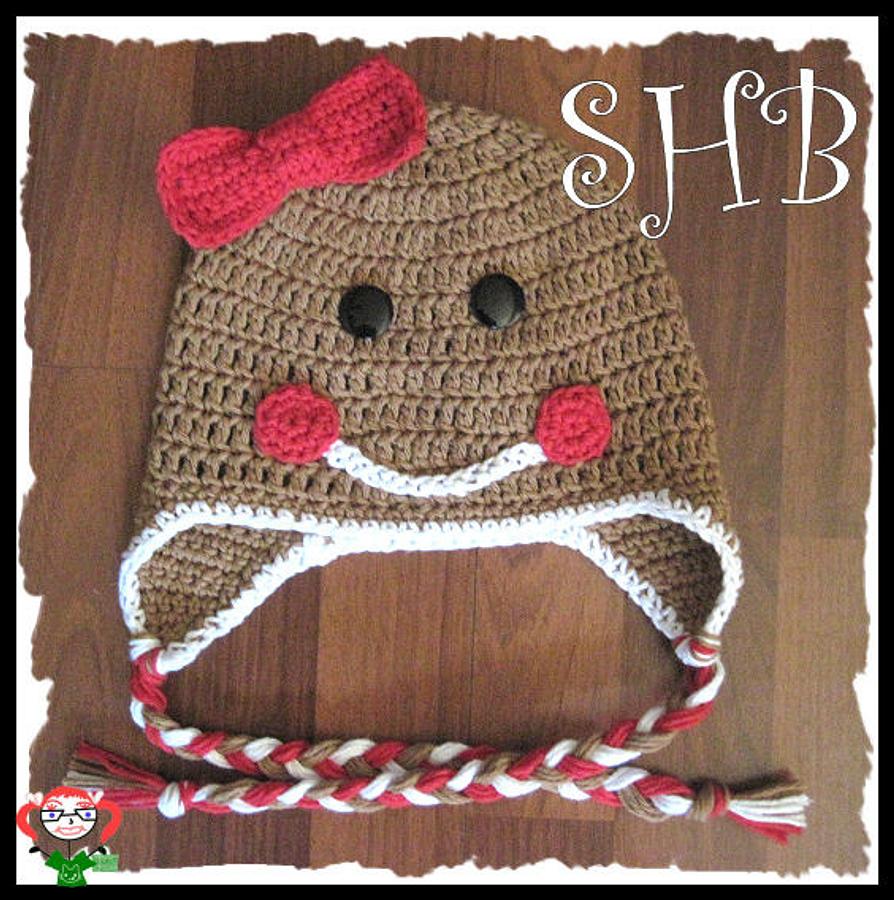 Little Miss Ginger Bread Crochet Hat