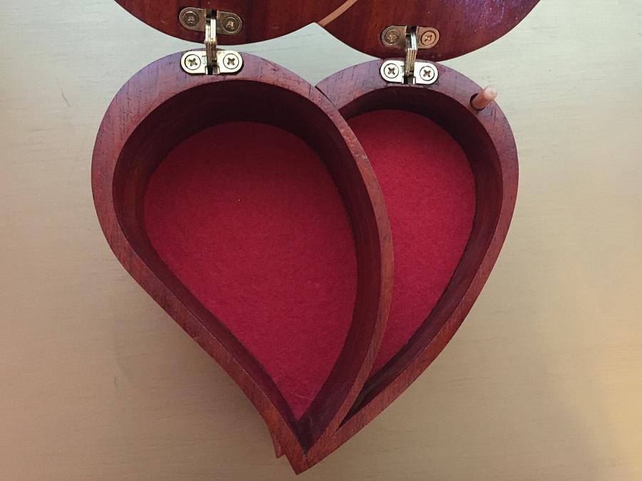 Heart Jewelry Box (for my Grand Daughter)