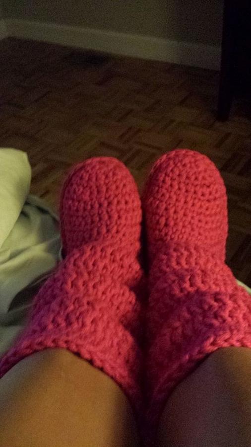 Cozy slipper boots