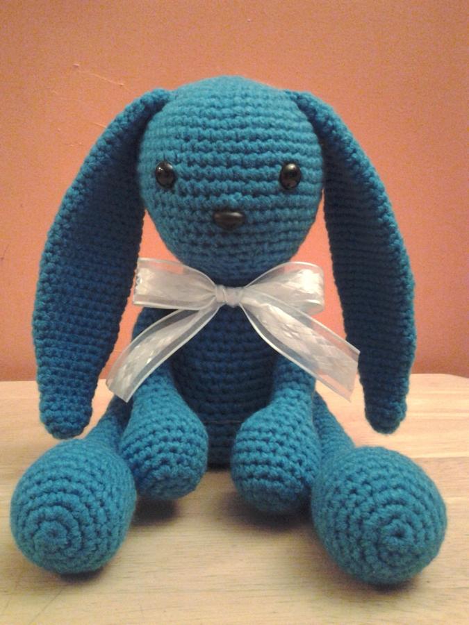 Blue the Alien Bunny