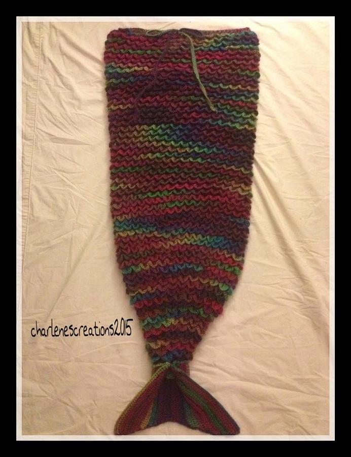 Crochet Mermaid Tail Set