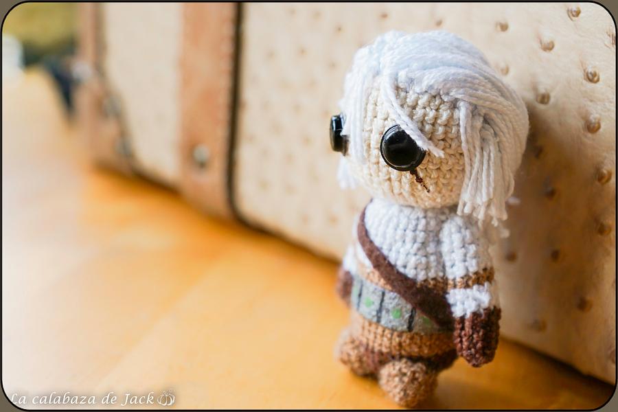 Ciri Amigurumi - The Witcher - La Calabaza de Jack