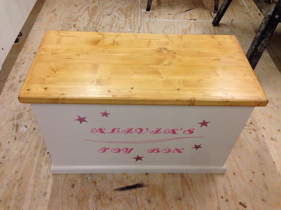 Personalised toy box