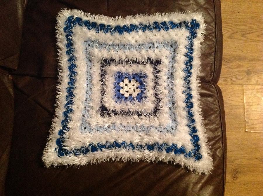 Different Shade of Blues Fluffy Blankie