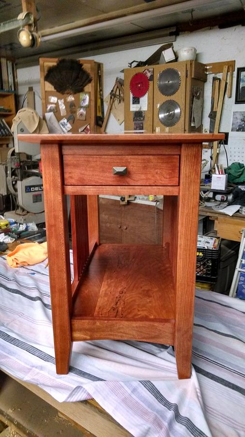 cherry end tables