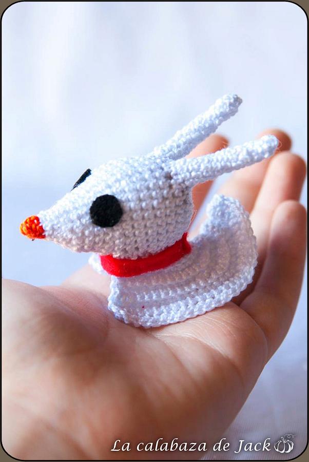 Zero Amigurumi - Nightmare before christmas - La Calabaza de Jack