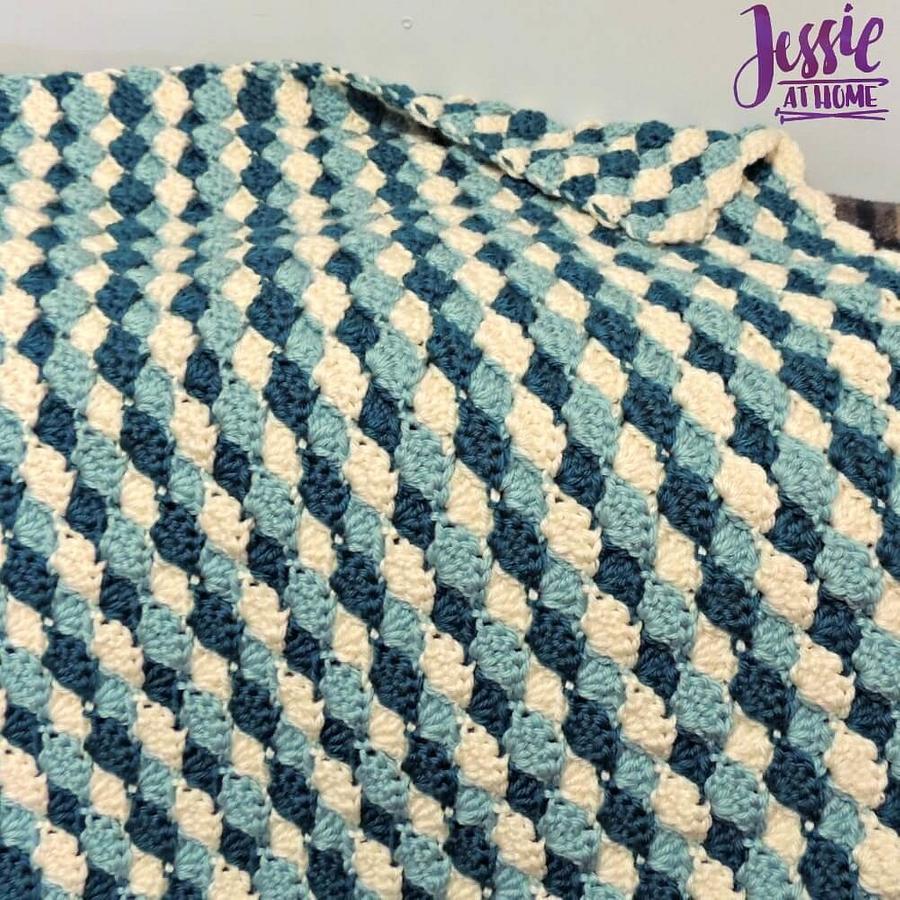 Shell Stitch Baby Blanket