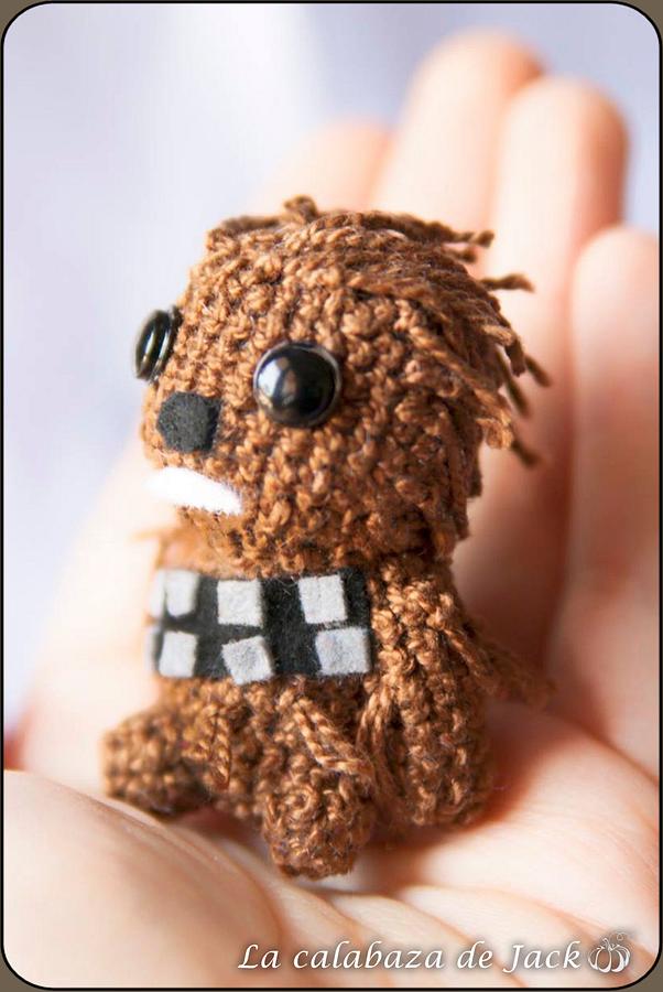 Chewacca Amigurumi - Star Wars- La Calabaza de Jack