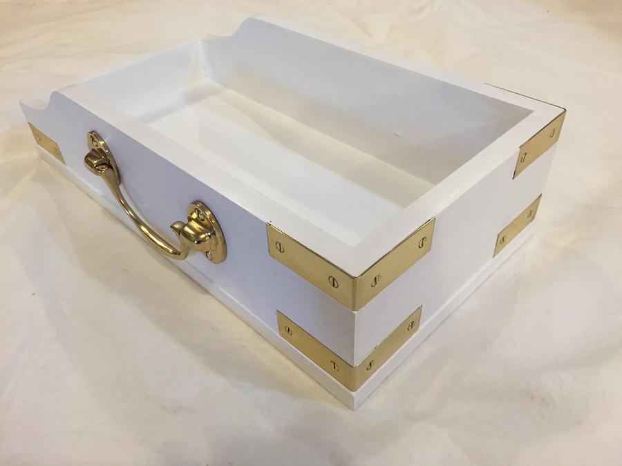 Campaign Style Tabletop Tray