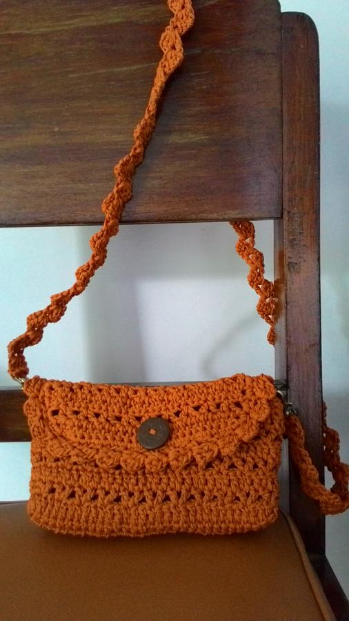 v-stitch small purse 