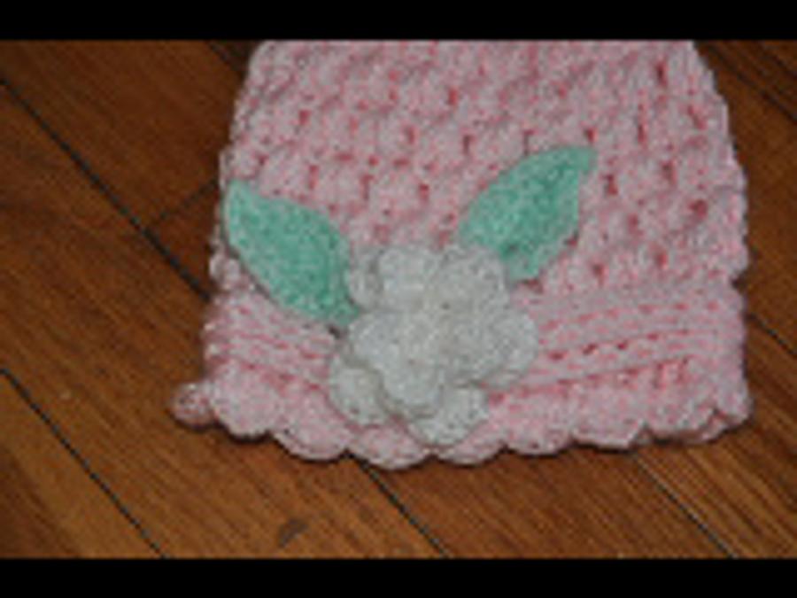 Baby Girl Pink Cloche