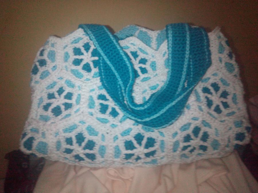 Snow Moroccan Bag