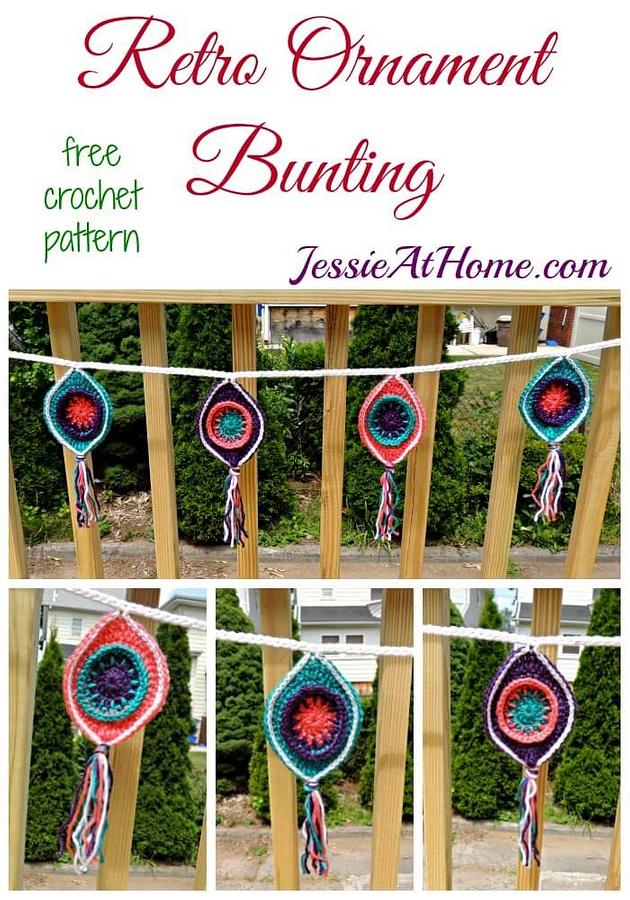 Retro Ornament Bunting