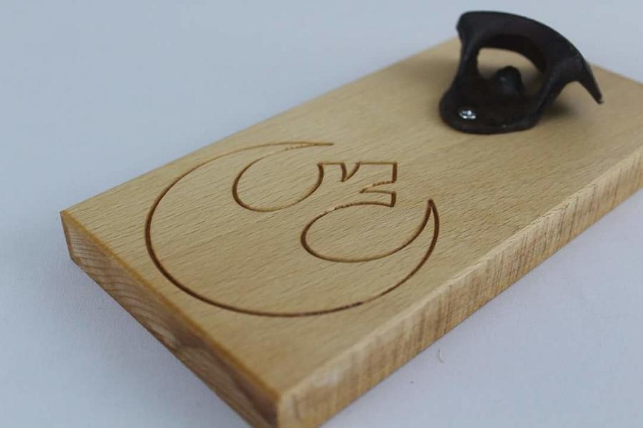 Bottle Openers with CNC'd carvings