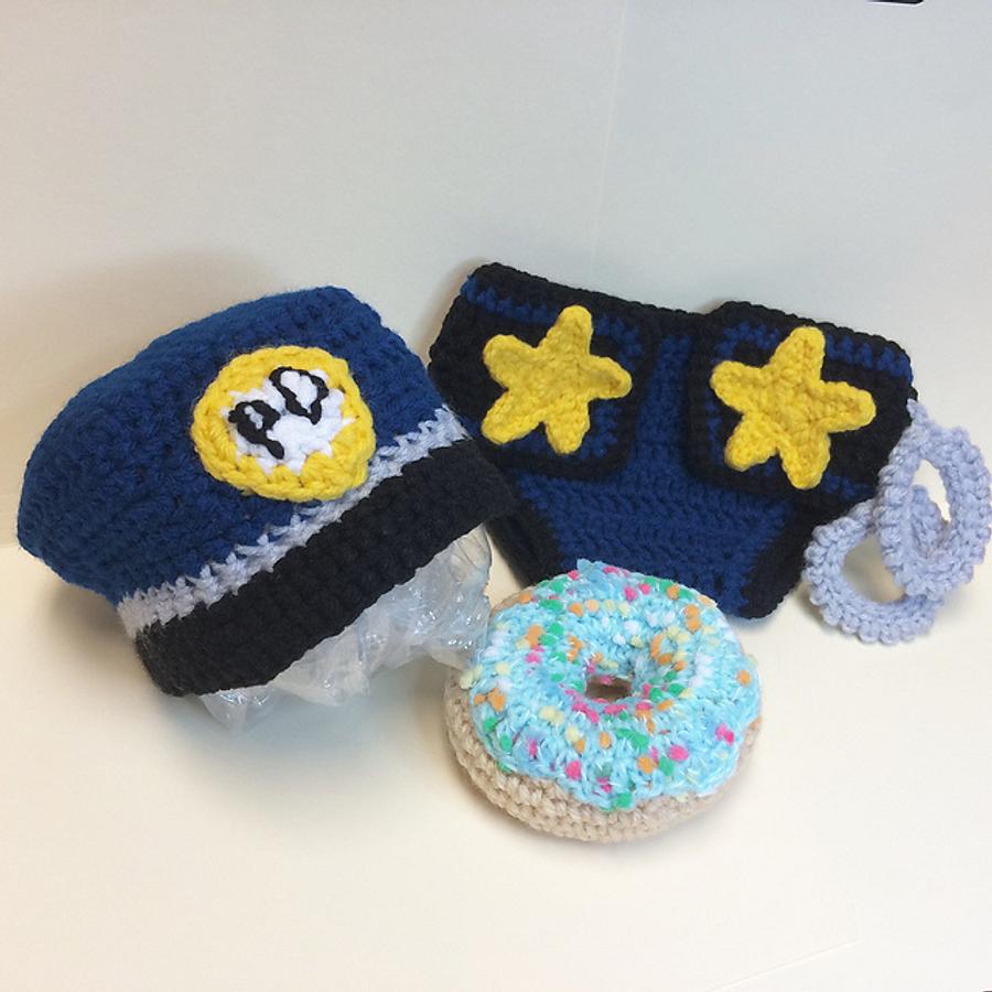 Police Officer Baby Set