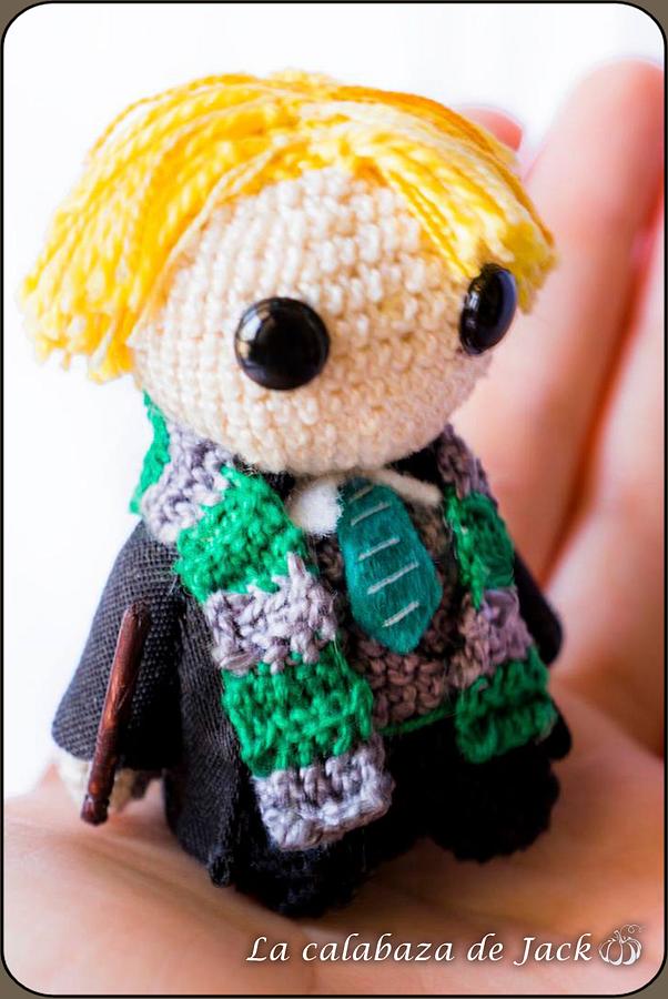 Draco Malfoy Amigurumi - Harry Potter - La Calabaza de Jack