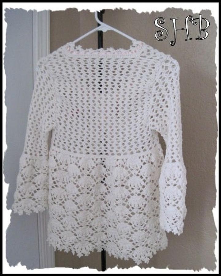 Magnolia Lace Crochet Coat