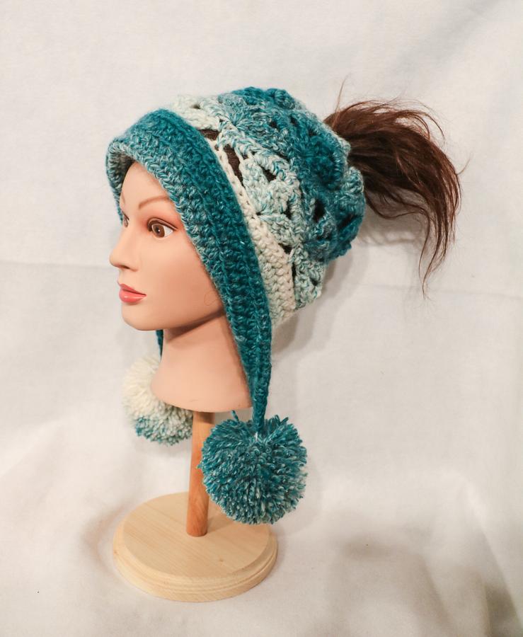 Convertible Frozen Snow Hat.