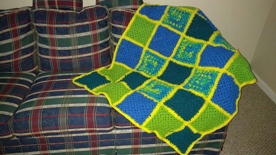 Patchwork lapghan