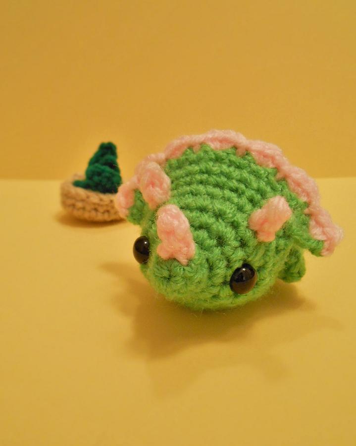 Amigurumi Triceratops