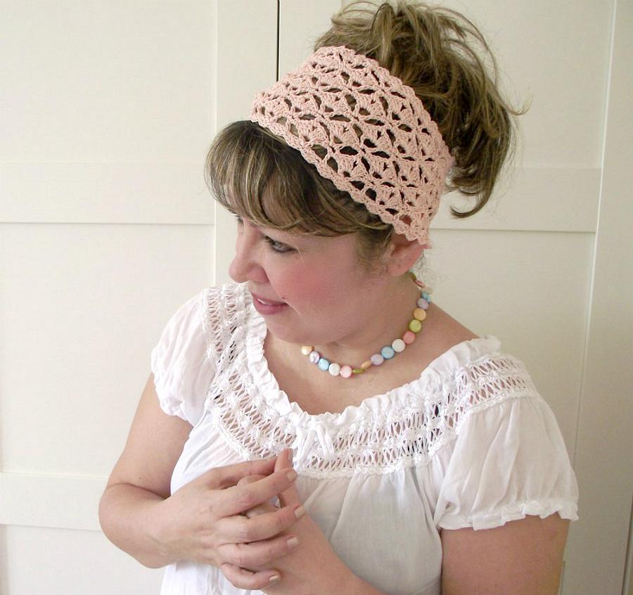 Christy Headband crochet pattern