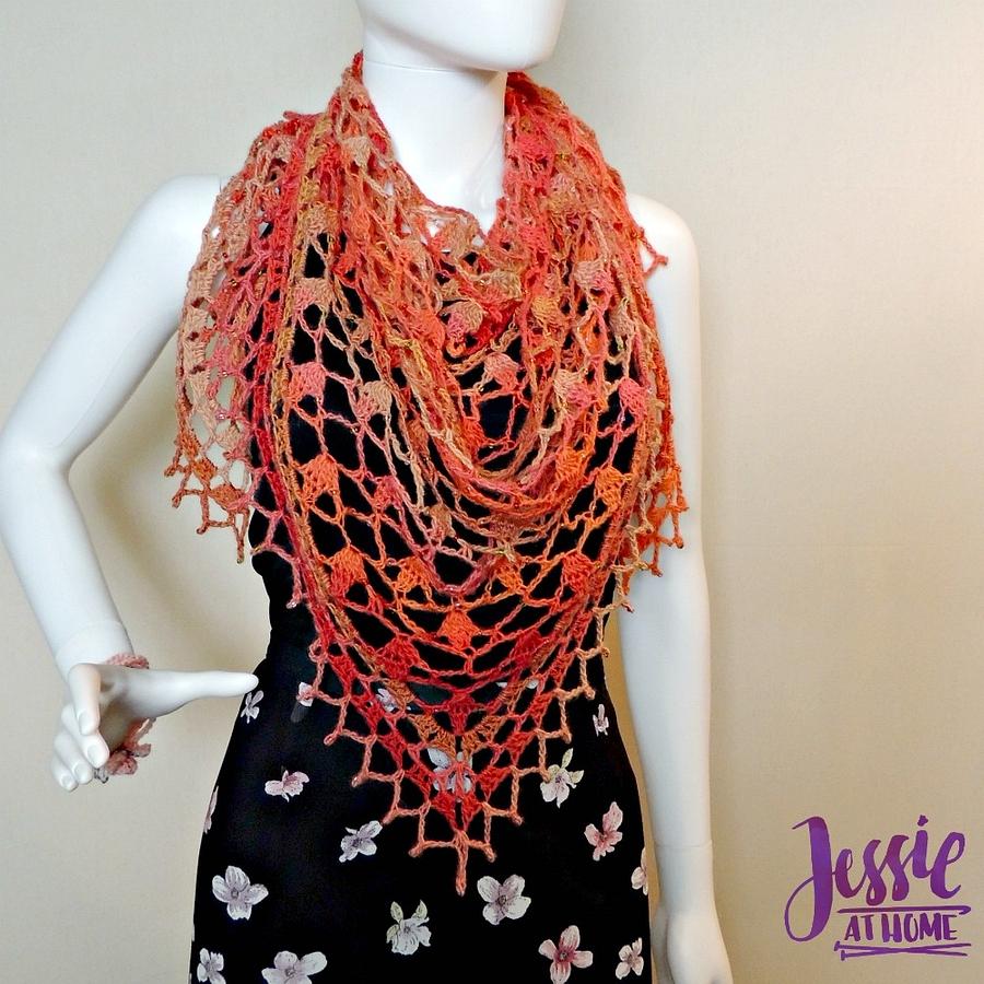 Fall Sparkles Shawl