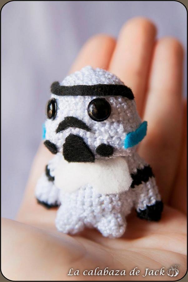 Stormtrooper Amigurumi - Star Wars - La Calabaza de Jack