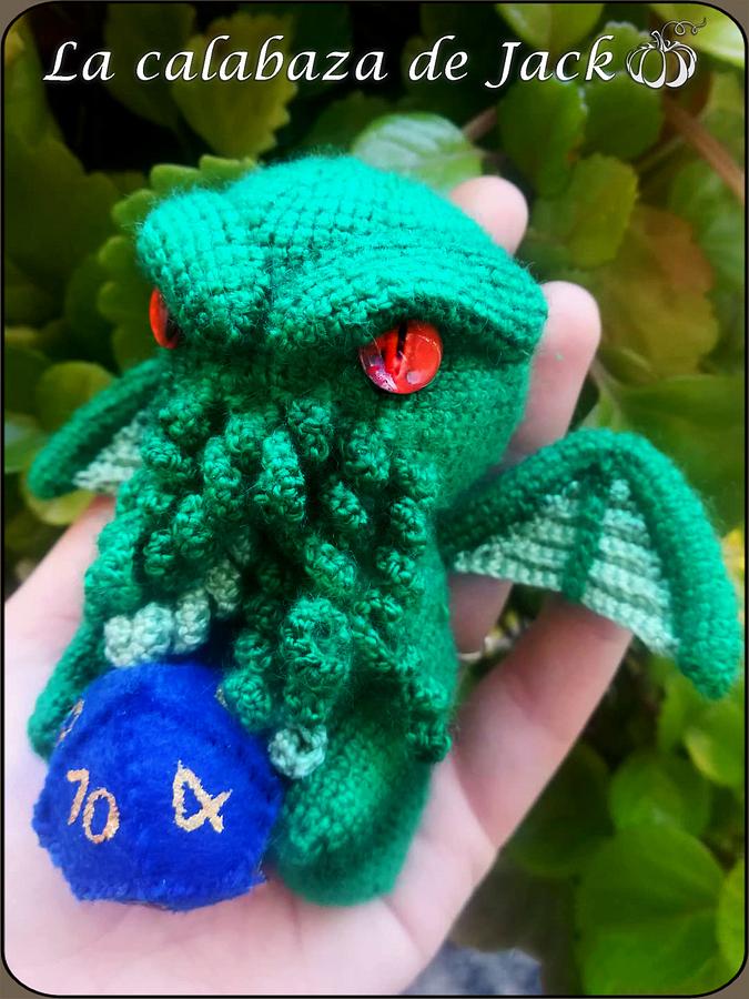 Cthulhu Amigurumi - La Calabaza de Jack