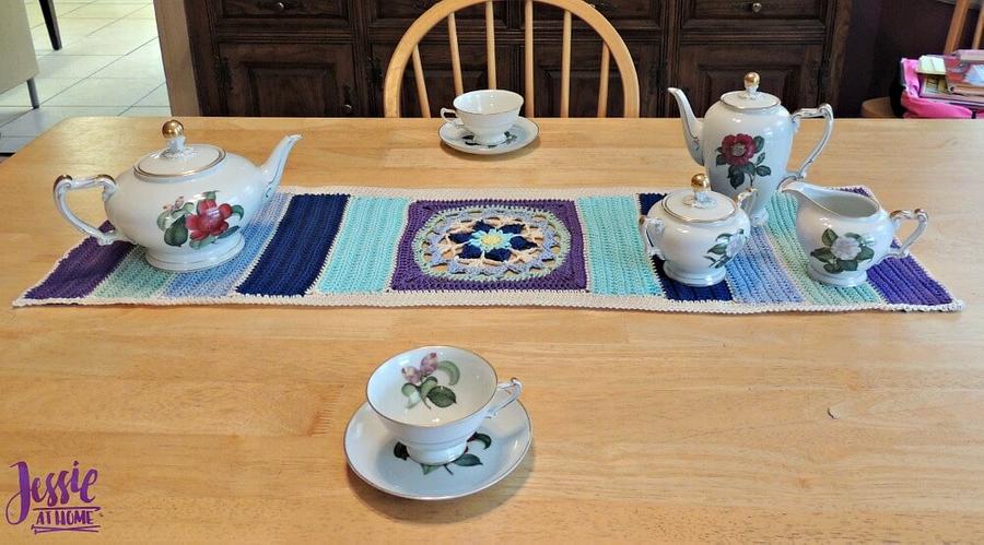 Flower Table Runner